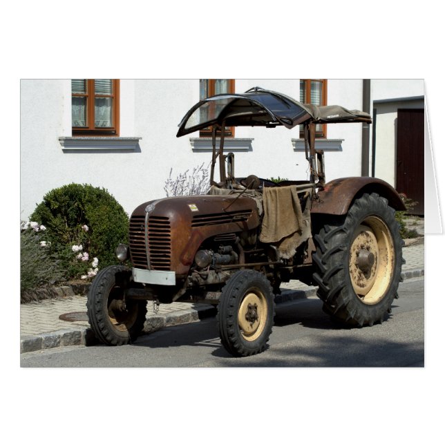 Tractor de Rusty Brown (Anverso (Horizontal))