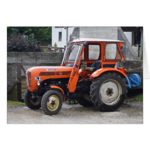 Tractor Diesel Naranja Steyr KL II