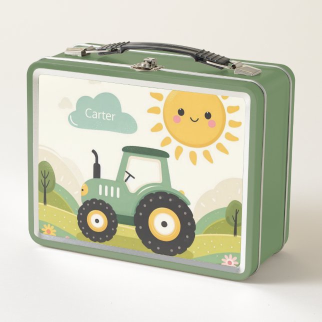 Tractor/granja personalizado (Anverso)