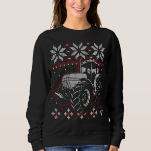 Tractor Lover Navidades feos Sweater Farmin