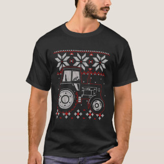 Tractor Lover Navidades feos Sweater Farmin