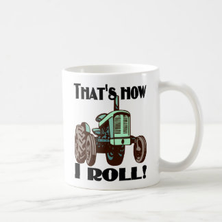 Tractor - "que es cómo ruedo" la taza de café