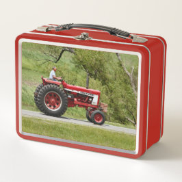 Tractor rojo