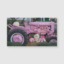 Tractor rosa