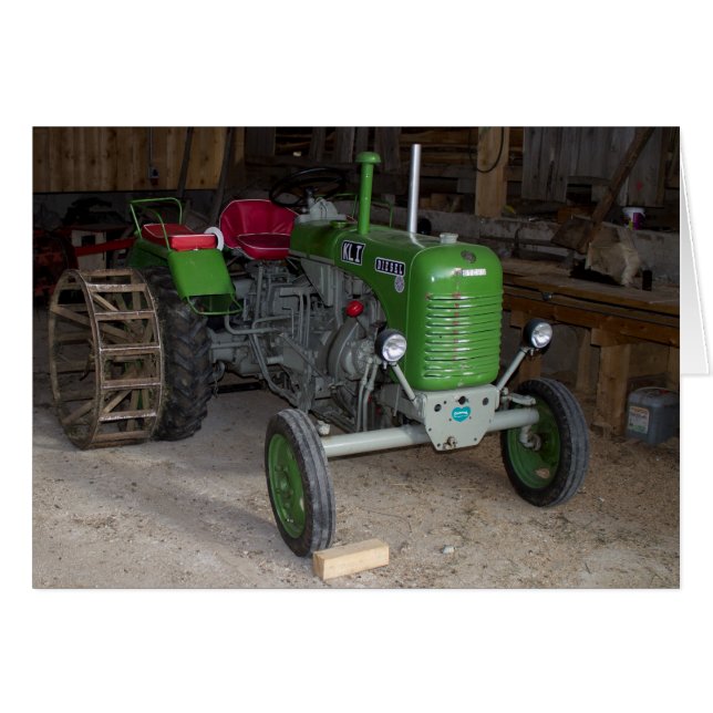 Tractor Verde Steyr KL I (Anverso (Horizontal))