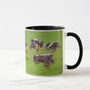 TRACTOR VIEJO - TAZA