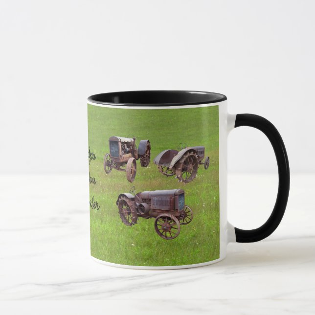 TRACTOR VIEJO - TAZA (Derecha)