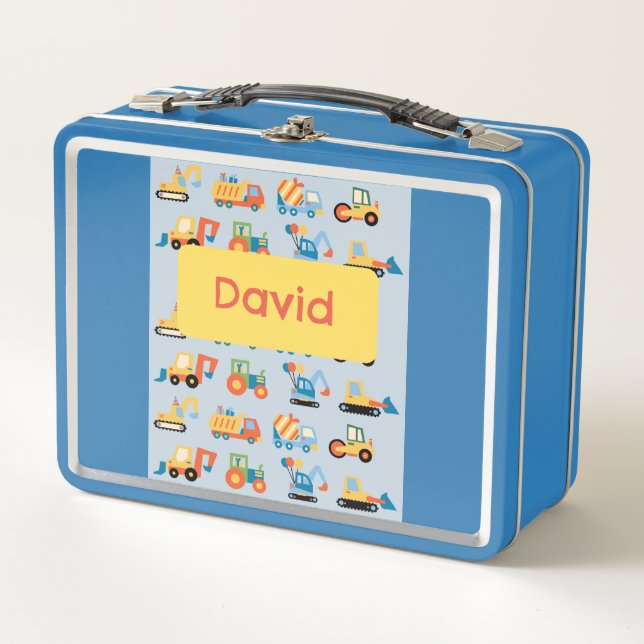 Tractores Kids Lunchbox Metalizado (Anverso)