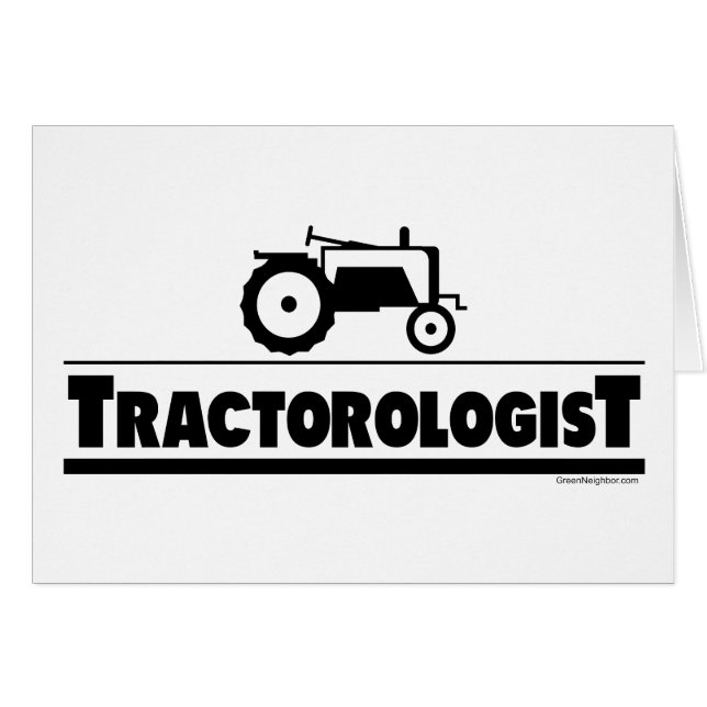 Tractorólogo - Tractor (Anverso (Horizontal))