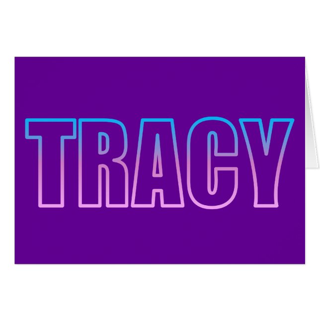 Tracy (Anverso (Horizontal))