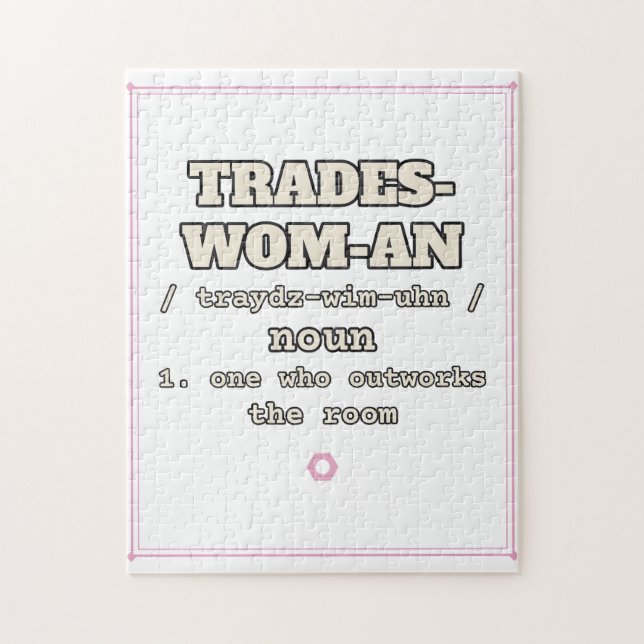 Trades-Wom-An — Rompecabezas (Vertical)