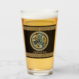 Tradición de Knotwork de Lobo Celta