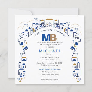 Tradición en Jerusalén Invitación a Mitzvah