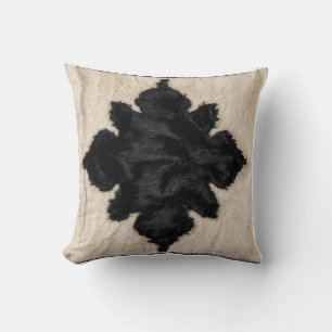 Tradición turca: almohadas Kilim blancas y negras