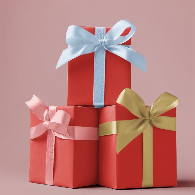 Tradicional - Rojo brillante - Hojas de papel envu (Subido por el creador)