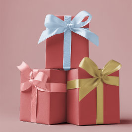 Tradicional - Rojo cálido - Hojas de papel para en