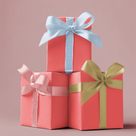 Tradicional - Rojo suave - Hojas de papel envuelta