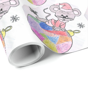 Tradiciones del papel de embalaje brillante de la