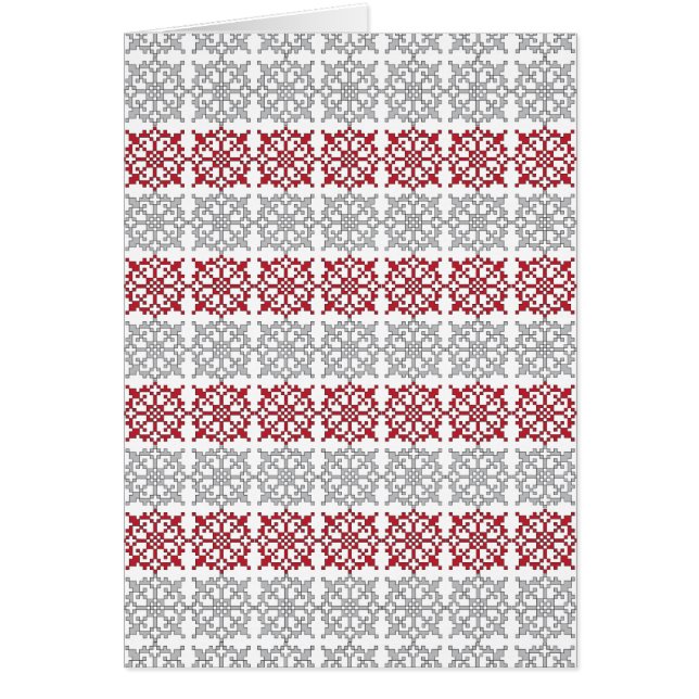 Traditional Latvian SUN sign geometric pattern I (Frente)