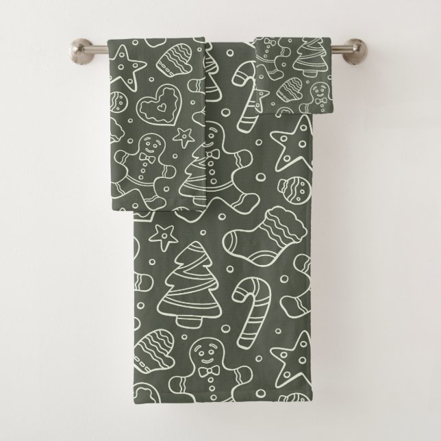 Traditional Vintage Christmas Gingerbread Man (In situ)