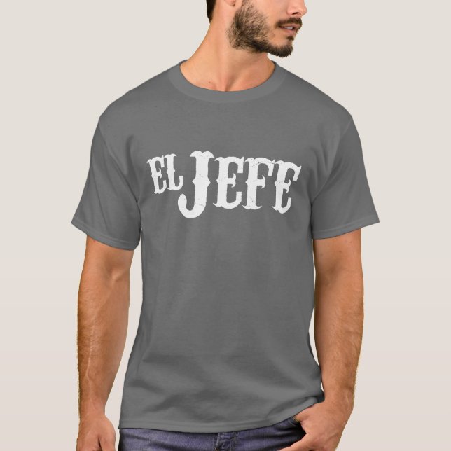 Traducción del EL Jefe la camisa divertida de Boss (Anverso)