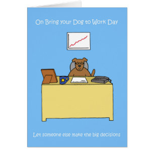 Trae tu perro al trabajo Día 23 de junio