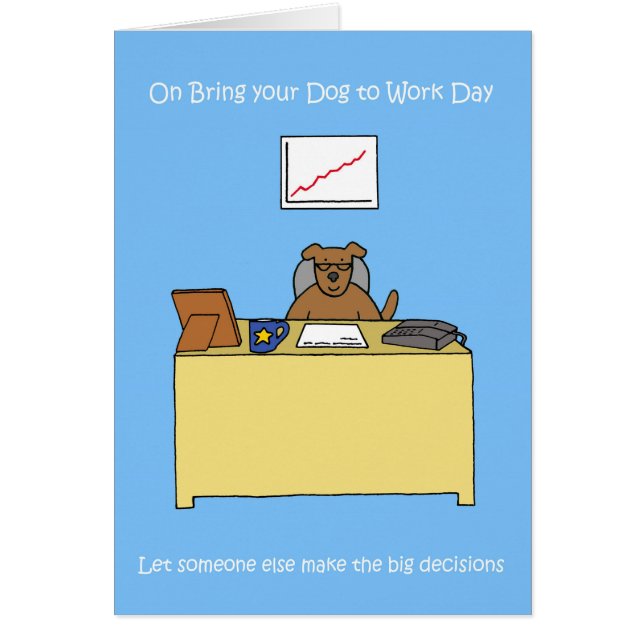 Trae tu perro al trabajo Día 23 de junio (Frente)