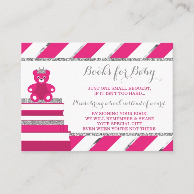 Trae Una Tarjeta De Libro, Pequeña Princesa, Falsa (Anverso)