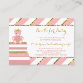 Trae Una Tarjeta De Libro, Pequeña Princesa, Falsa