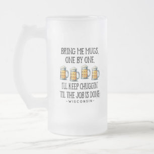 Tráeme Tazas Taza De Vidrio Esmerilado