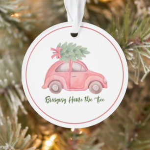 Traer a casa el árbol, ornamento acrílico