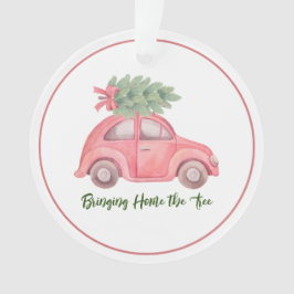 Traer a casa el árbol, ornamento acrílico