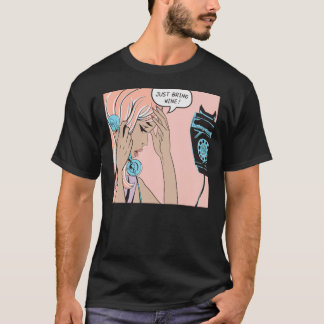 Traer camiseta clásica de vino