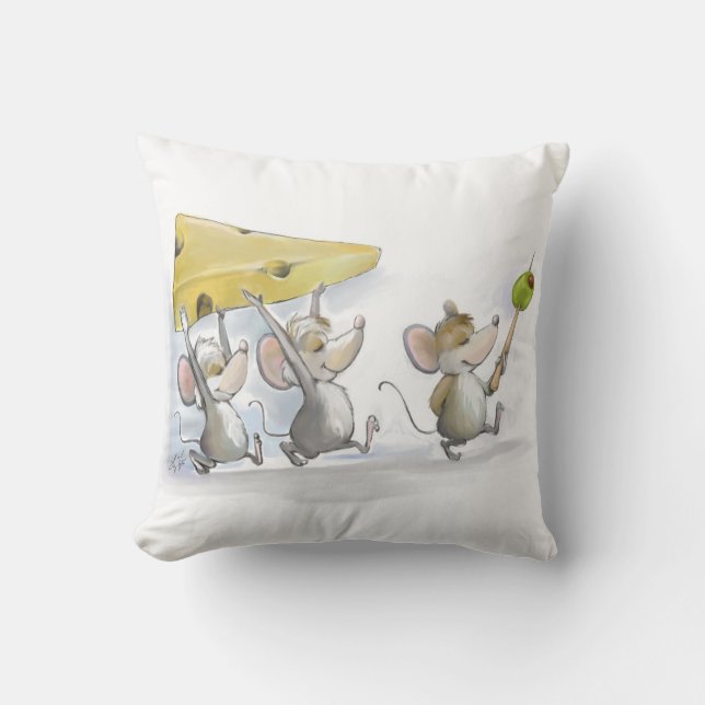 Traer el aceite (con aceitunas) de almohada (Anverso)