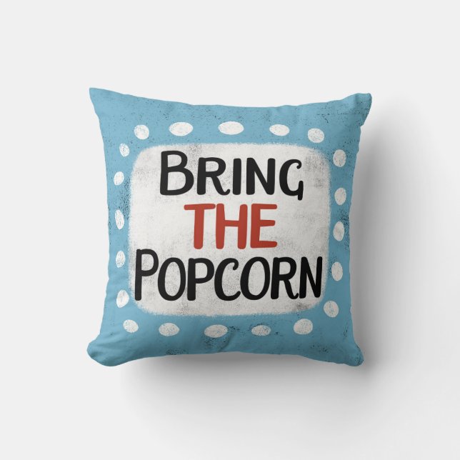 Traer El Cojín decorativo De Popcorn (Anverso)