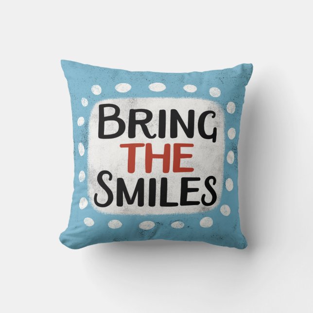 Traer El Cojín decorativo Sonrisas (Anverso)