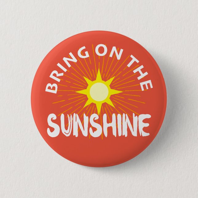 Traer el diseño Sunshine - botón redondo (Anverso)