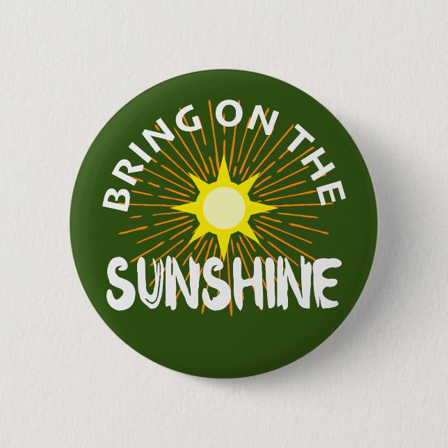 Traer el diseño Sunshine - botón redondo (Anverso)