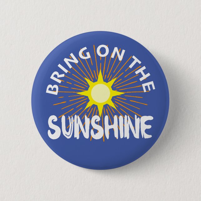 Traer el diseño Sunshine - botón redondo (Anverso)