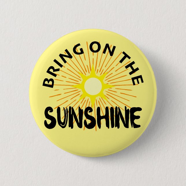 Traer el diseño Sunshine - botón redondo (Anverso)