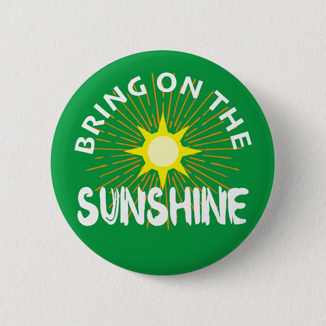 Traer el diseño Sunshine - botón redondo (Anverso)