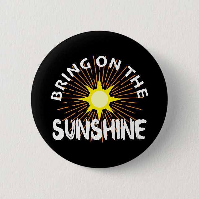 Traer el diseño Sunshine - botón redondo (Anverso)