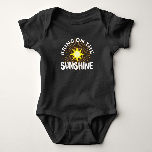 Traer el Sunshine Design - Baby Fine Jersey T- (Anverso)