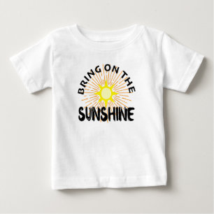 Traer el Sunshine Design - Baby Fine Jersey T-