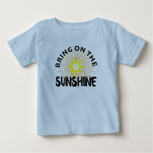 Traer el Sunshine Design - Baby Fine Jersey T-