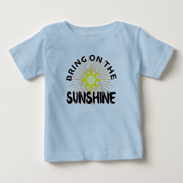 Traer el Sunshine Design - Baby Fine Jersey T- (Anverso)