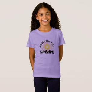 Traer El Sunshine Design -Chica De Jersey Delgado