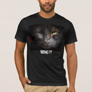 Traer la camiseta básica de tela de Bella para hom