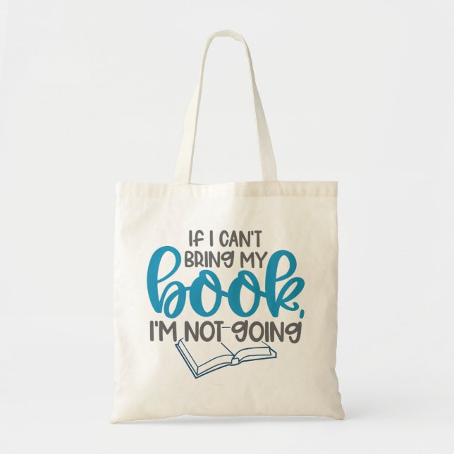 Traer mi libro, bolsa de libros (Frente)