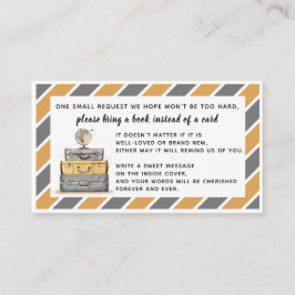 Traer un libro en lugar de la tarjeta Insertar gri